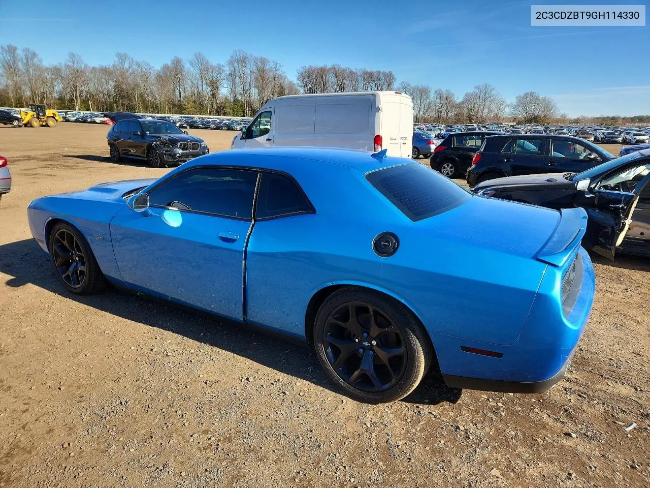 2C3CDZBT9GH114330 2016 Dodge Challenger R/T