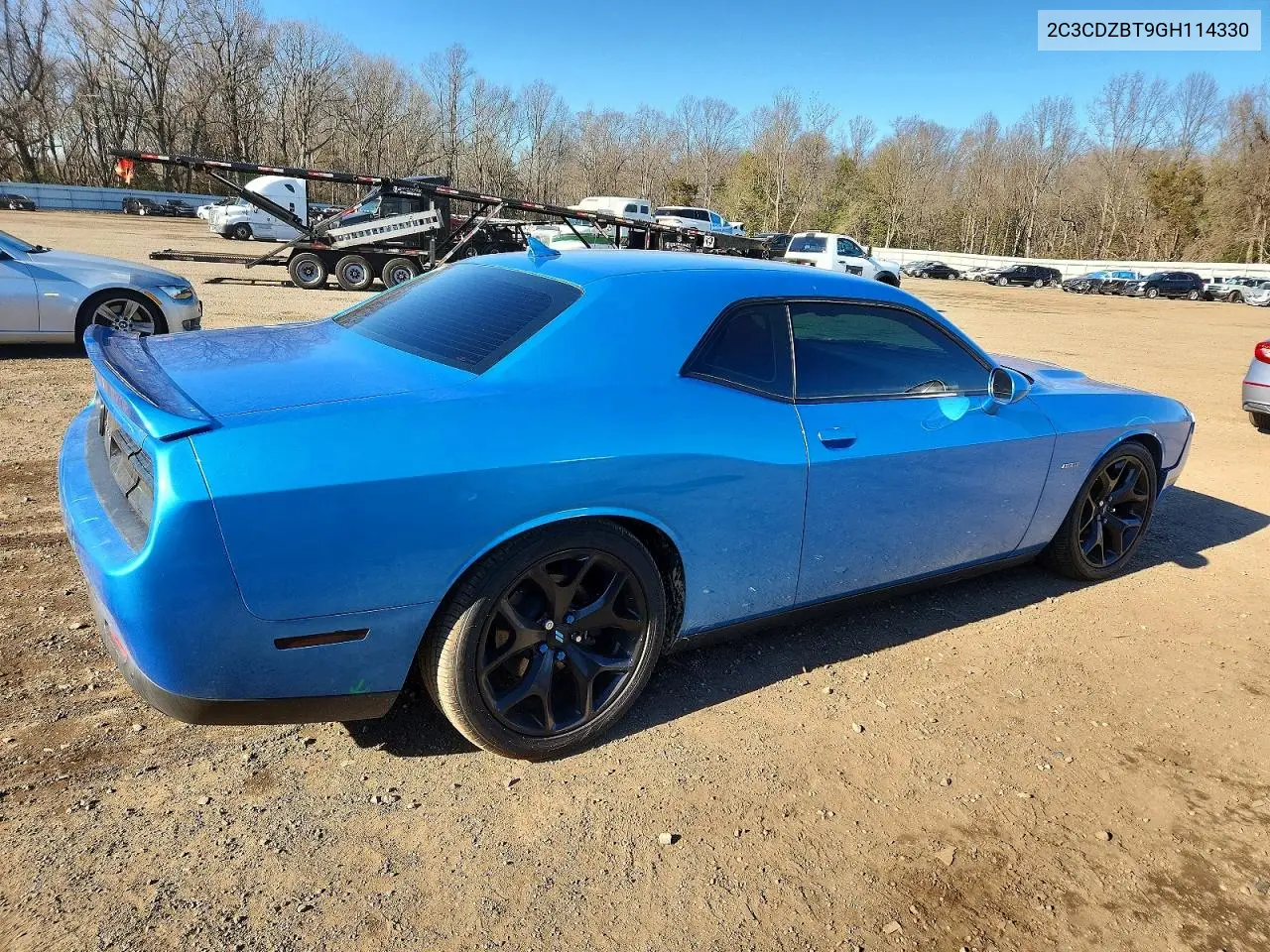 2C3CDZBT9GH114330 2016 Dodge Challenger R/T