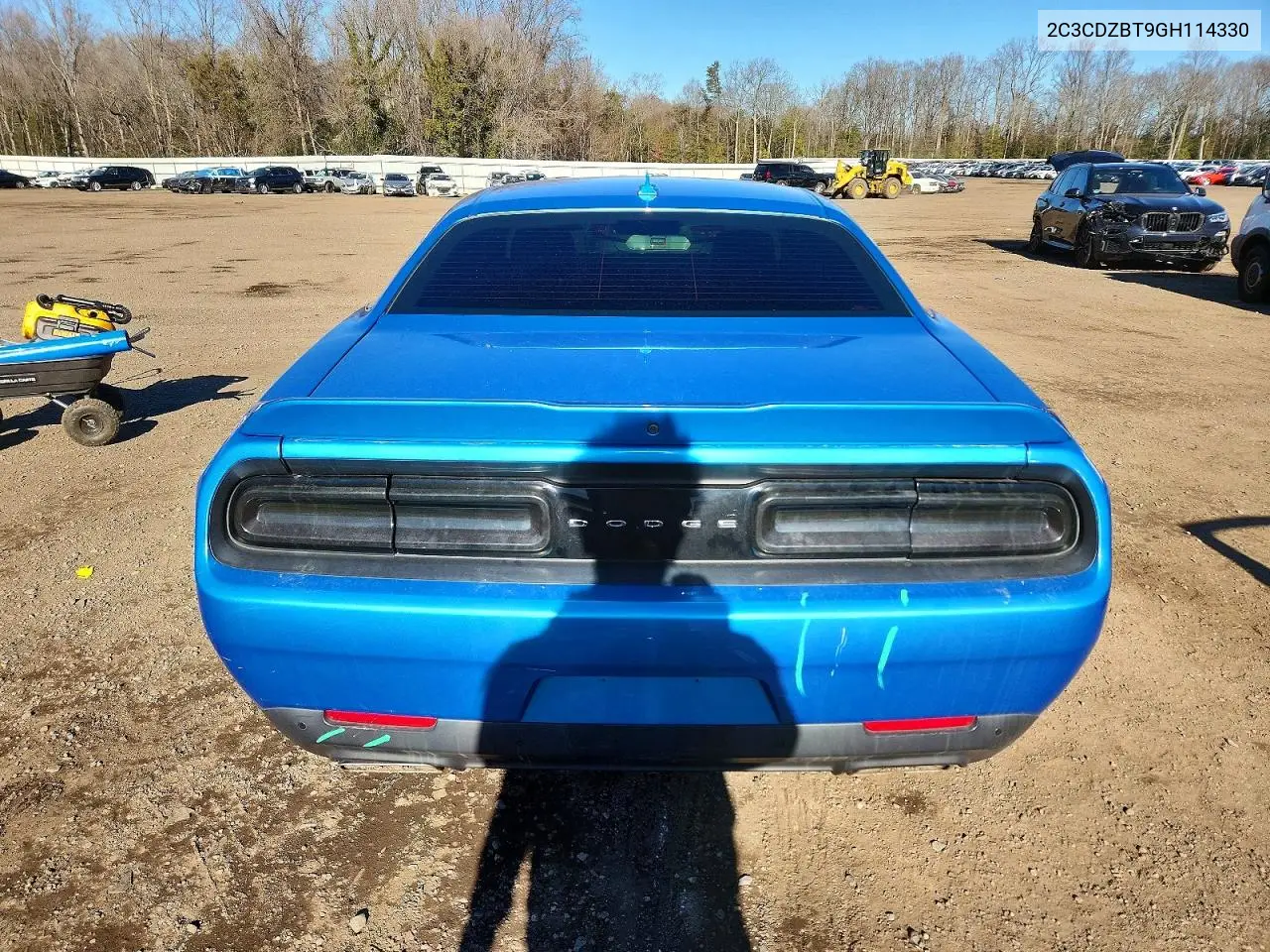 2C3CDZBT9GH114330 2016 Dodge Challenger R/T