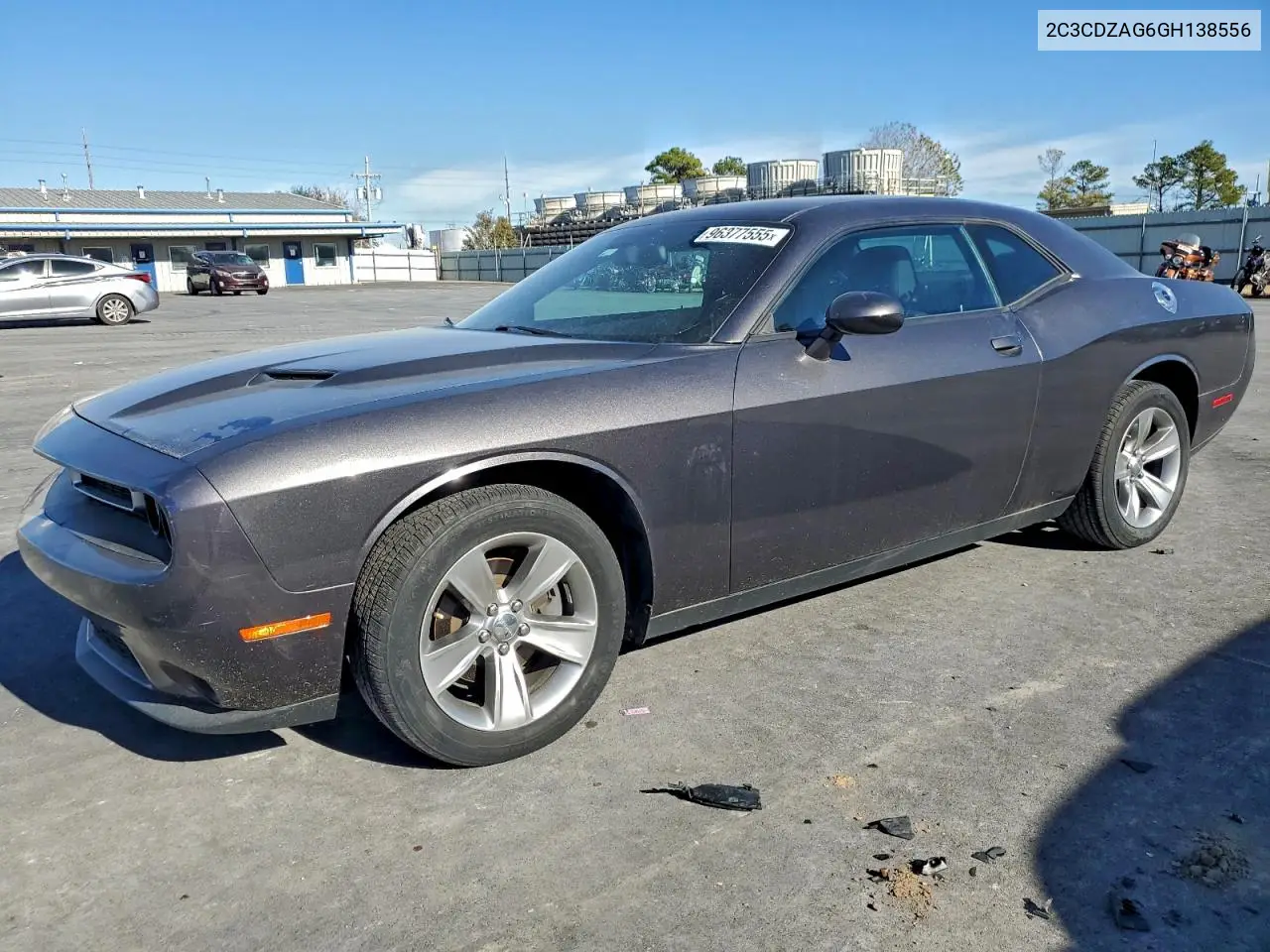 2C3CDZAG6GH138556 2016 Dodge Challenger Sxt