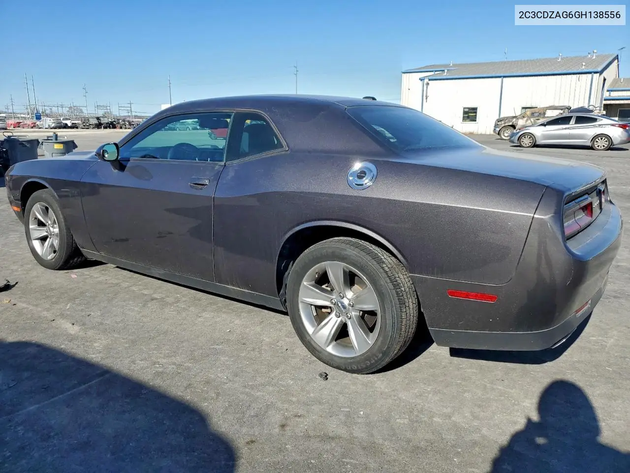 2C3CDZAG6GH138556 2016 Dodge Challenger Sxt