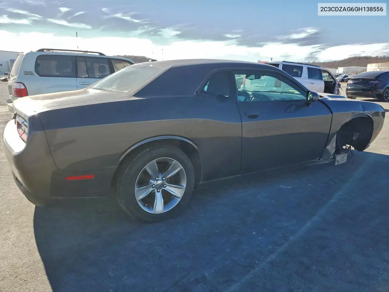2C3CDZAG6GH138556 2016 Dodge Challenger Sxt