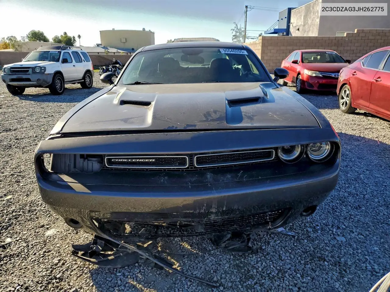 2C3CDZAG3JH262775 2018 Dodge Challenger Sxt