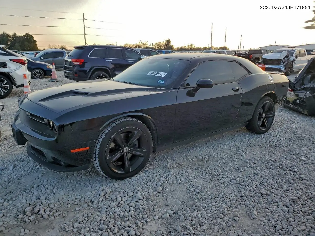 2C3CDZAG4JH171854 2018 Dodge Challenger Sxt