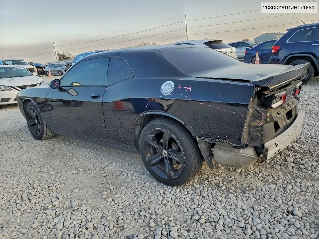2C3CDZAG4JH171854 2018 Dodge Challenger Sxt