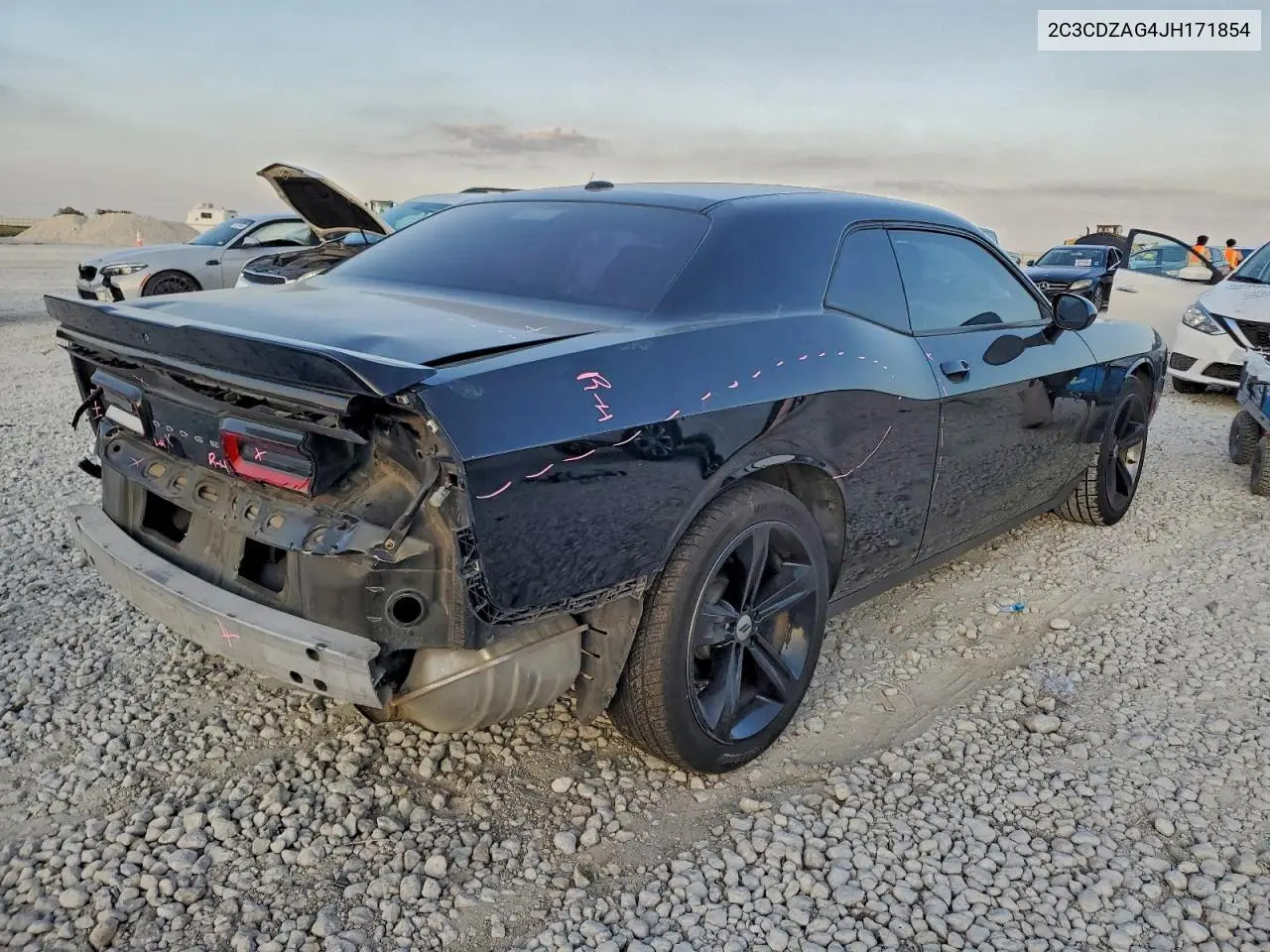 2C3CDZAG4JH171854 2018 Dodge Challenger Sxt