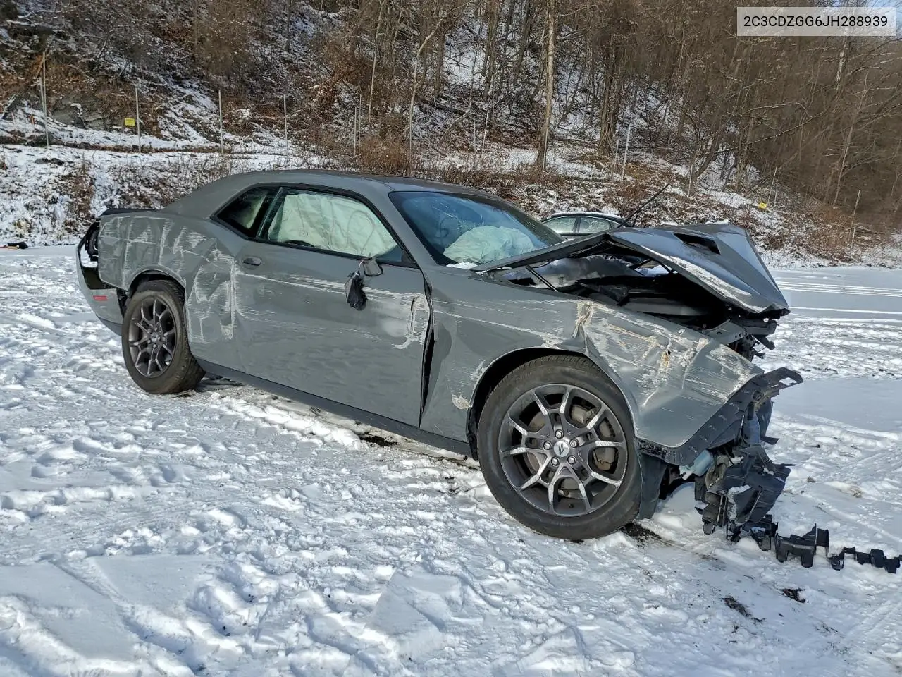 2C3CDZGG6JH288939 2018 Dodge Challenger Gt