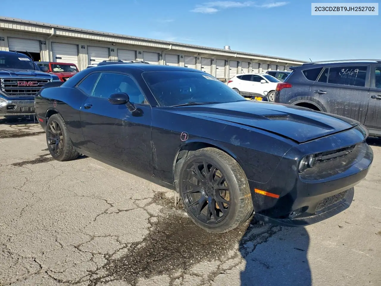 2C3CDZBT9JH252702 2018 Dodge Challenger R/T