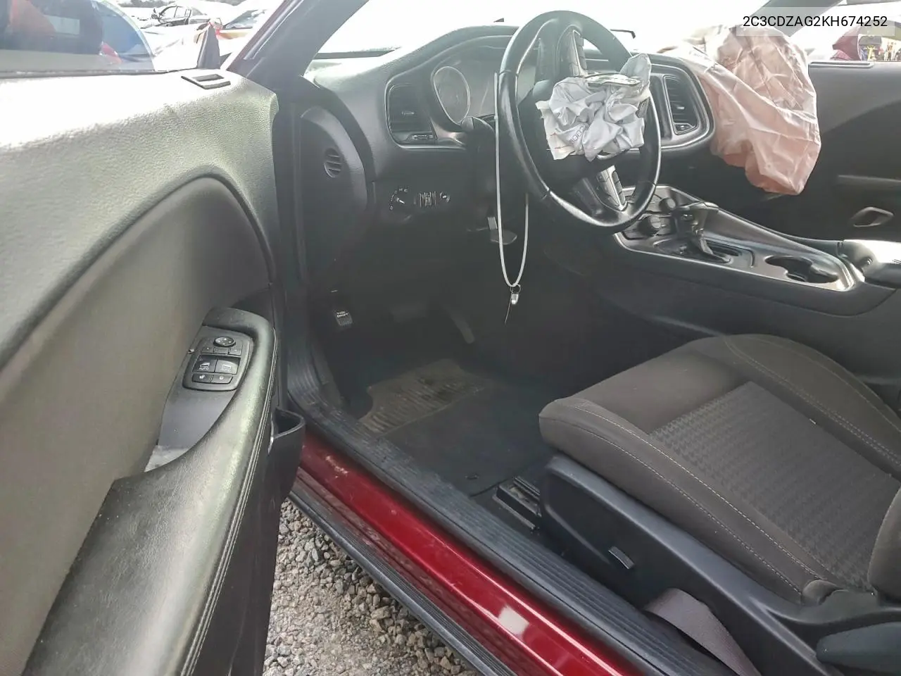 2C3CDZAG2KH674252 2019 Dodge Challenger Sxt