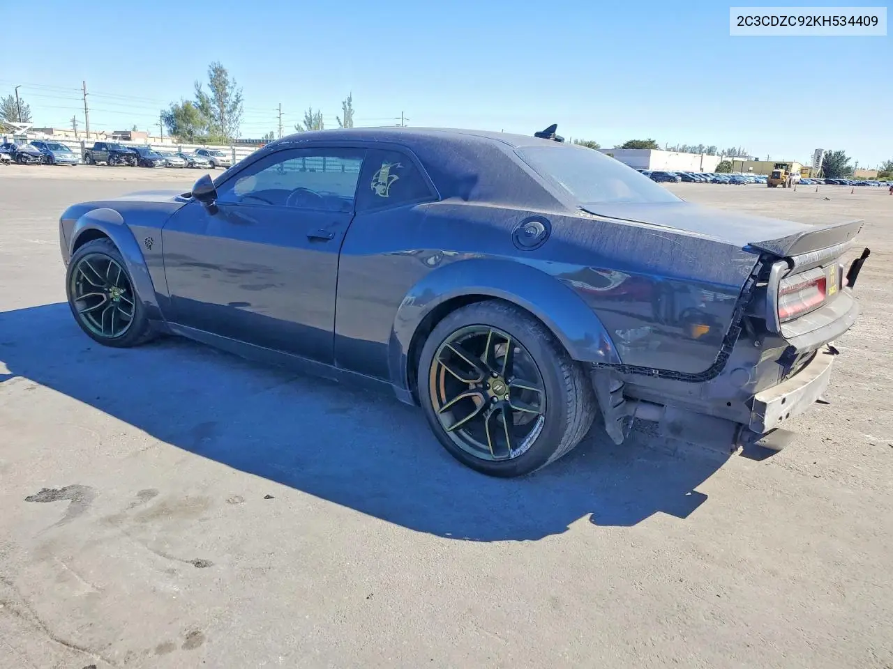 2C3CDZC92KH534409 2019 Dodge Challenger Srt Hellcat