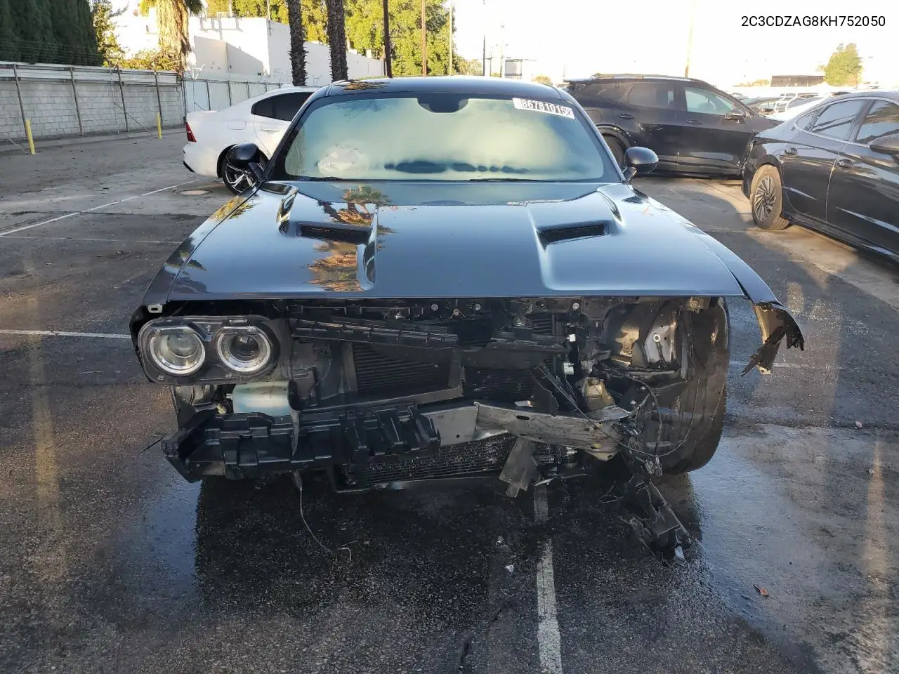 2C3CDZAG8KH752050 2019 Dodge Challenger Sxt