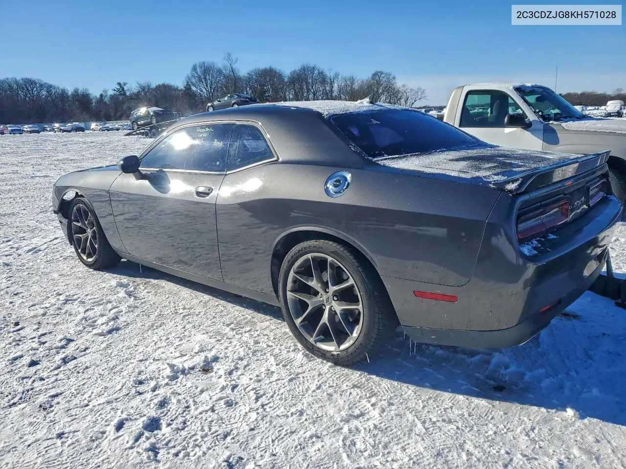 2C3CDZJG8KH571028 2019 Dodge Challenger Gt