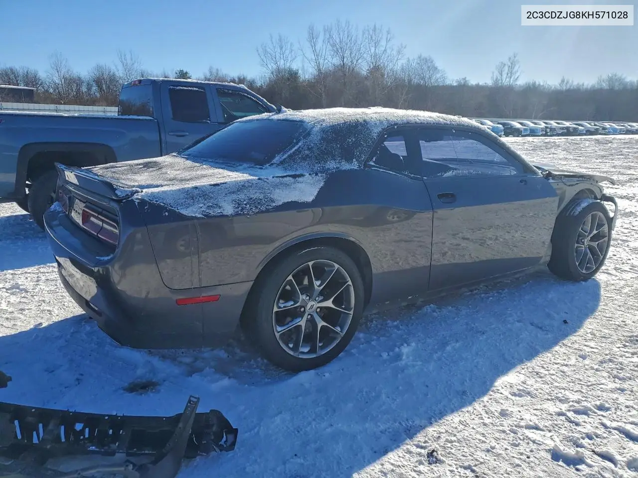 2C3CDZJG8KH571028 2019 Dodge Challenger Gt