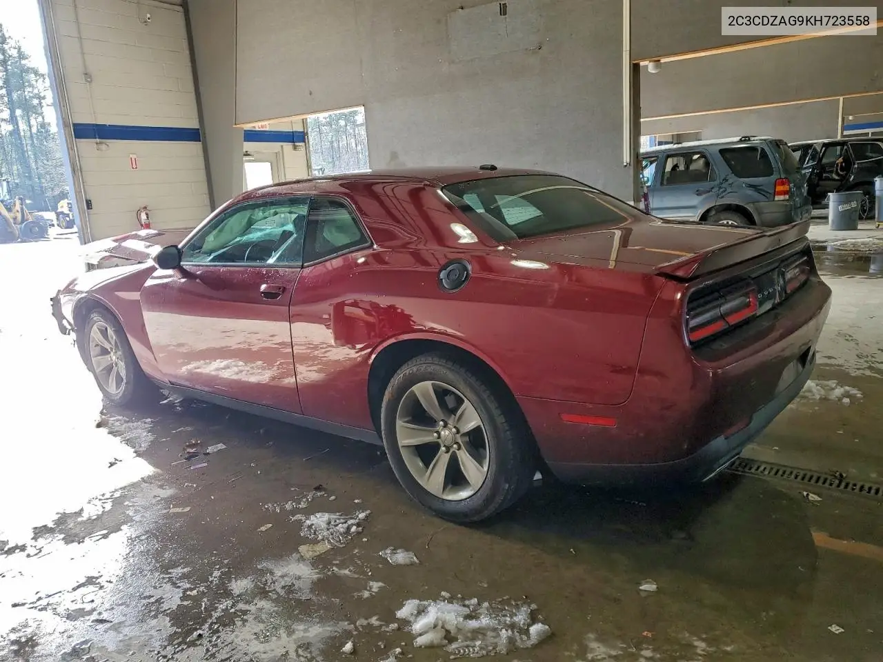 2C3CDZAG9KH723558 2019 Dodge Challenger Sxt
