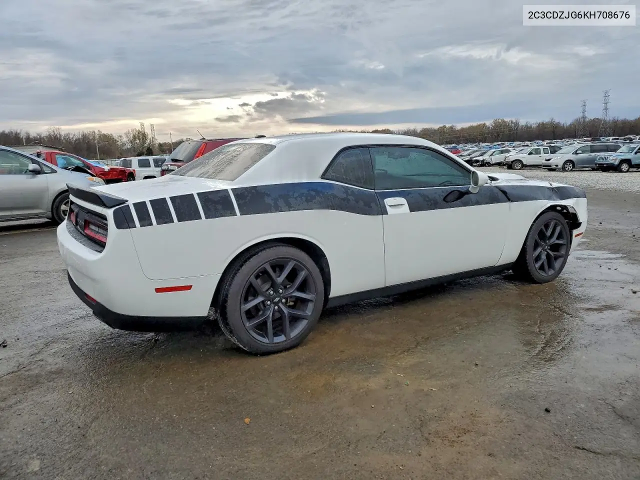 2C3CDZJG6KH708676 2019 Dodge Challenger Gt
