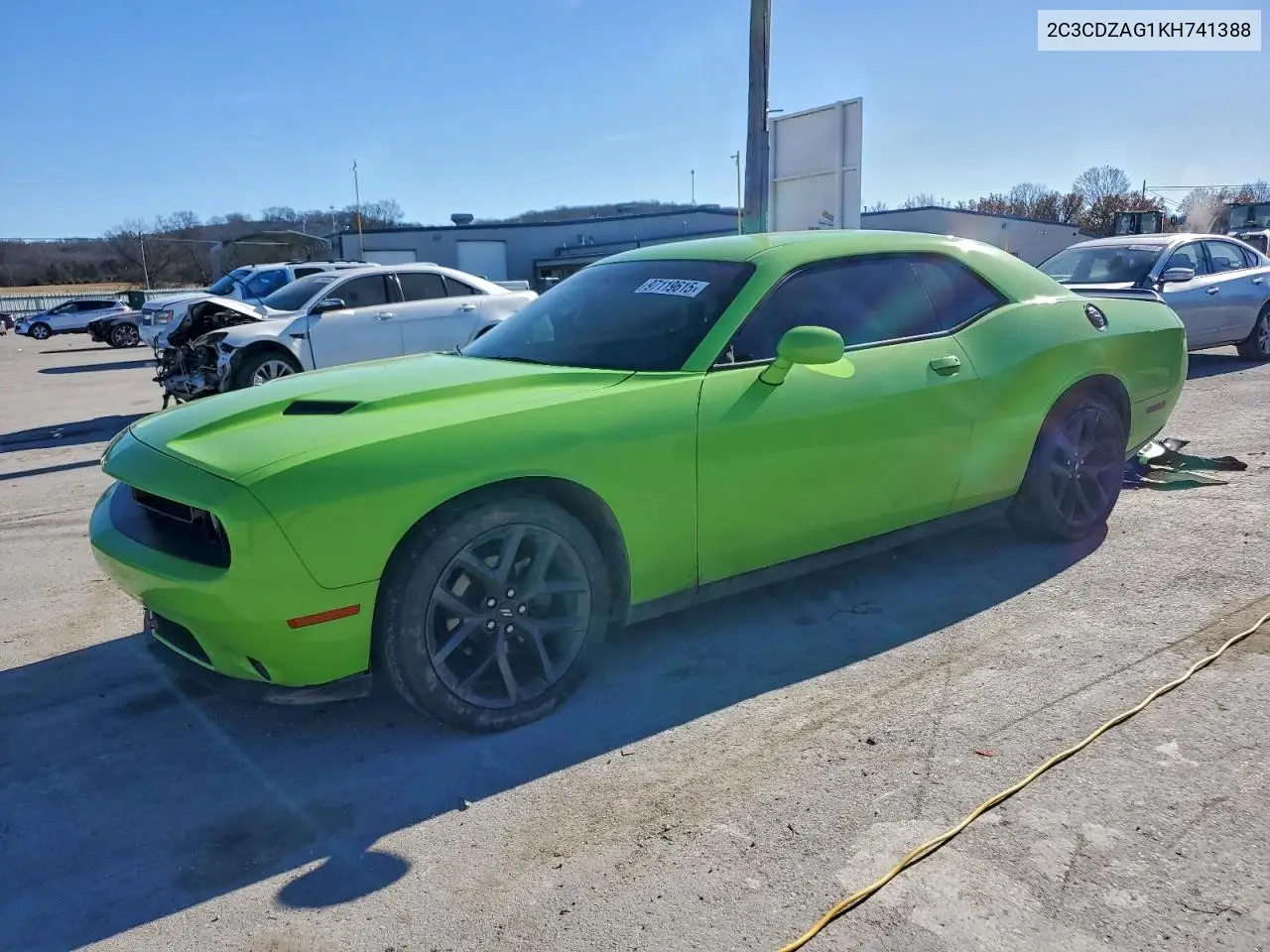 2C3CDZAG1KH741388 2019 Dodge Challenger Sxt