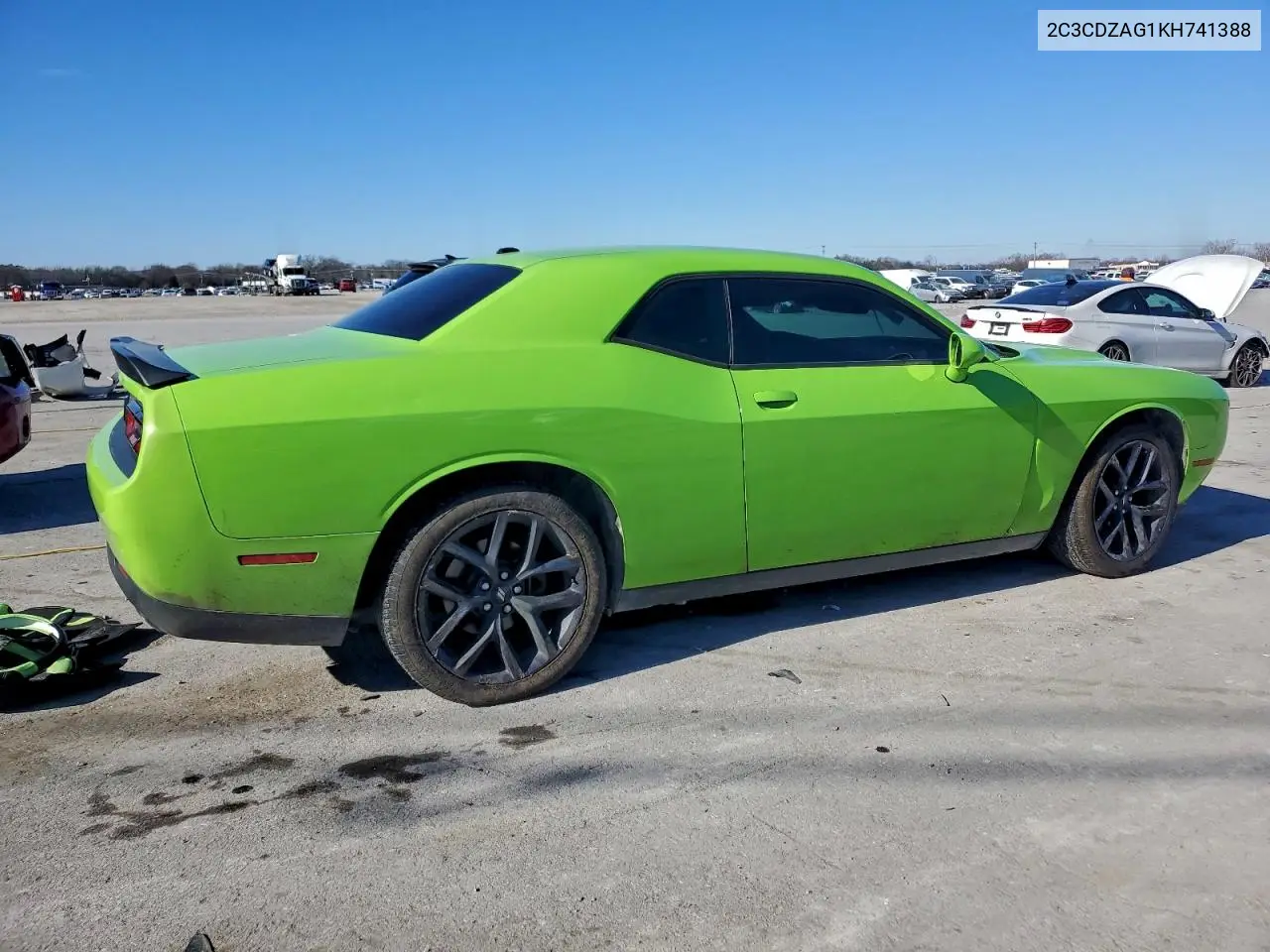 2C3CDZAG1KH741388 2019 Dodge Challenger Sxt