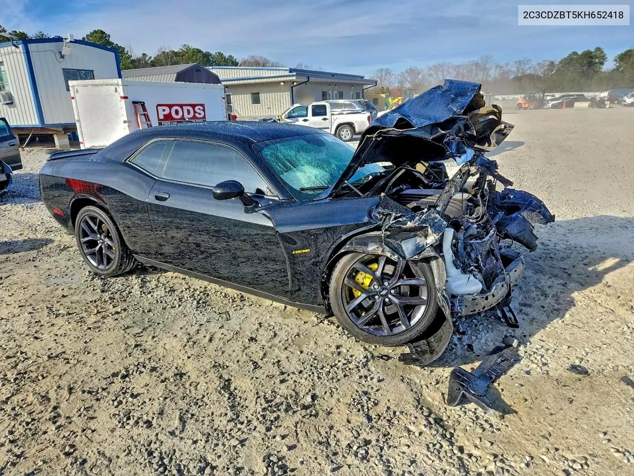 2C3CDZBT5KH652418 2019 Dodge Challenger R/T