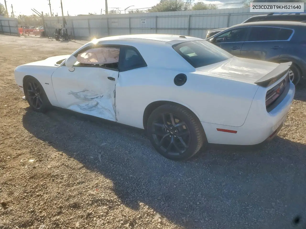 2C3CDZBT9KH521640 2019 Dodge Challenger R/T