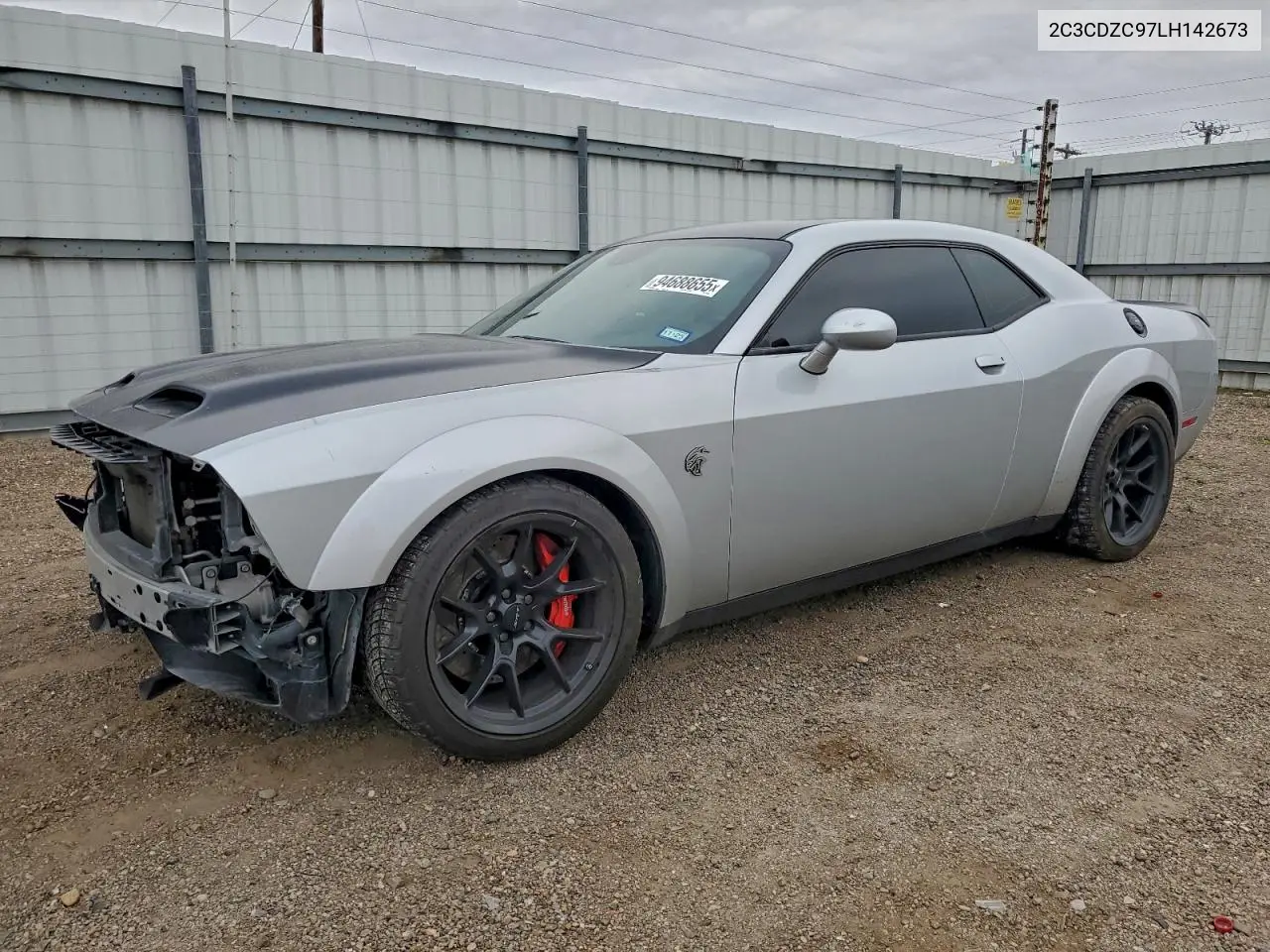 2C3CDZC97LH142673 2020 Dodge Challenger Srt Hellcat