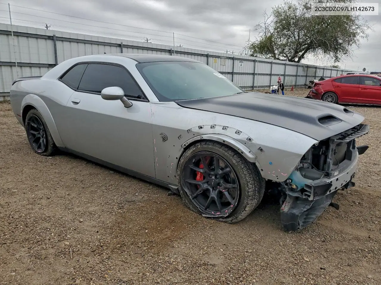 2C3CDZC97LH142673 2020 Dodge Challenger Srt Hellcat