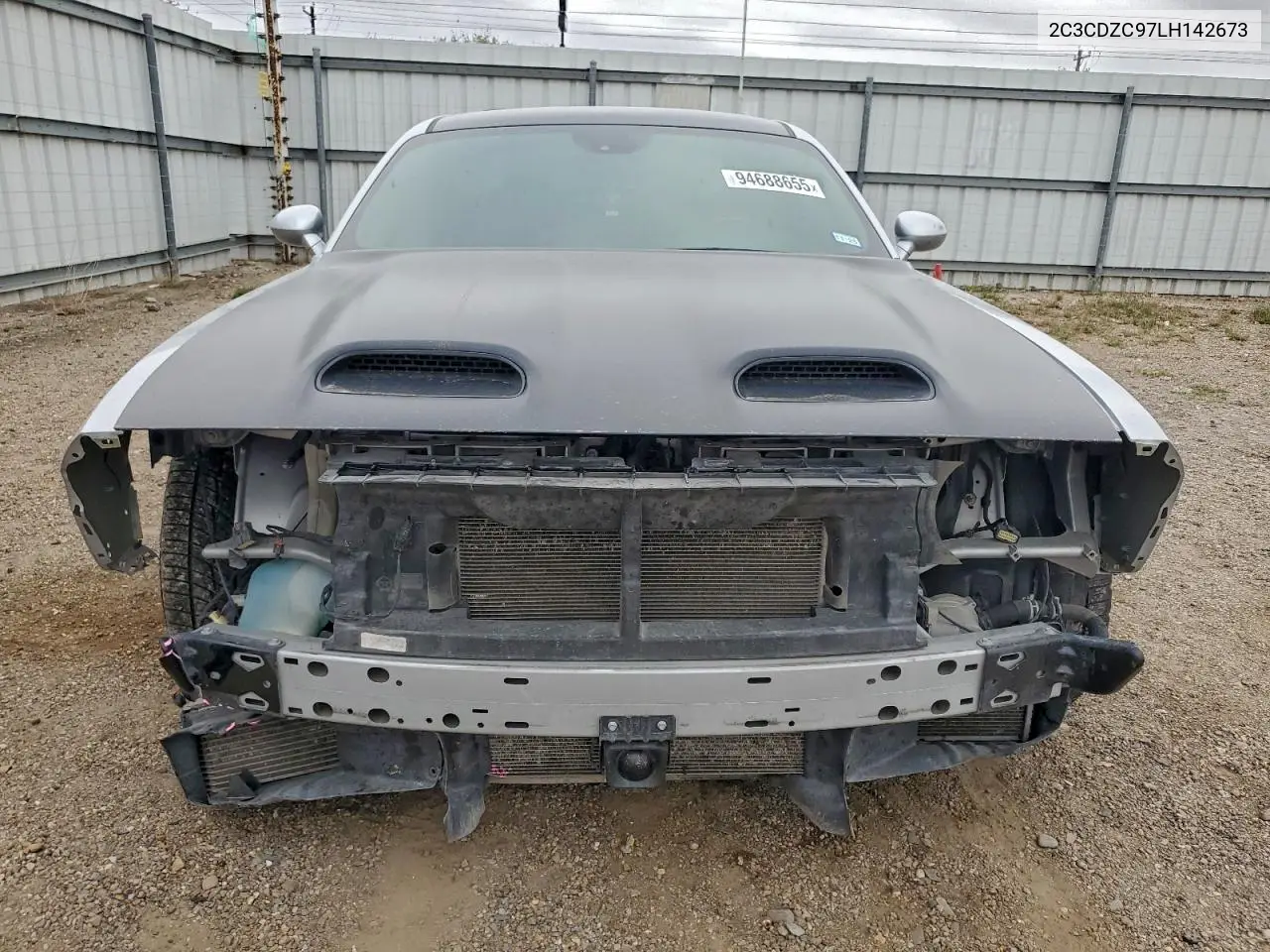 2C3CDZC97LH142673 2020 Dodge Challenger Srt Hellcat