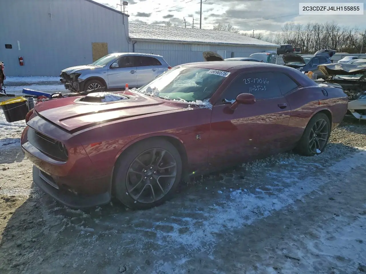 2C3CDZFJ4LH155855 2020 Dodge Challenger R/T Scat Pack