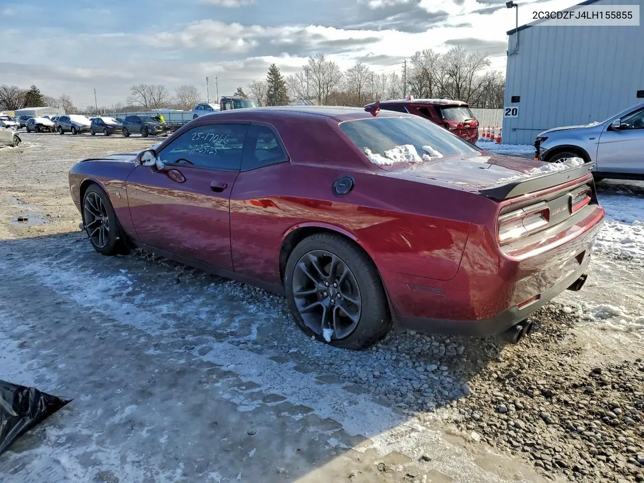 2C3CDZFJ4LH155855 2020 Dodge Challenger R/T Scat Pack