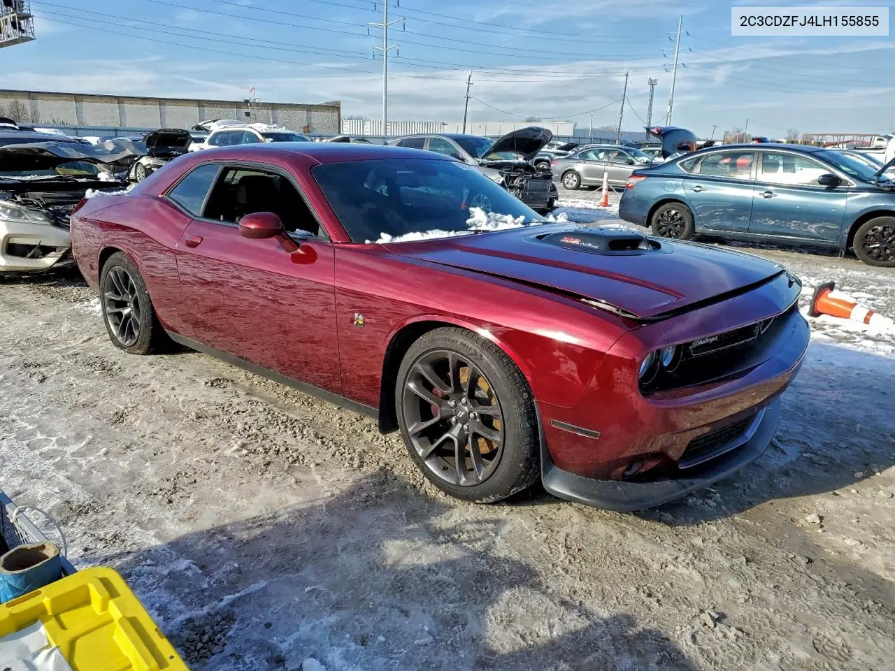 2C3CDZFJ4LH155855 2020 Dodge Challenger R/T Scat Pack