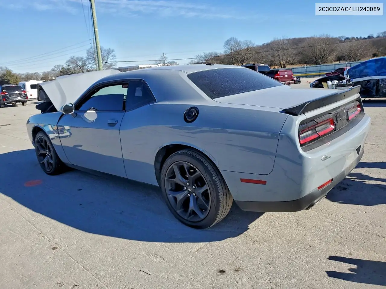 2C3CDZAG4LH240089 2020 Dodge Challenger Sxt