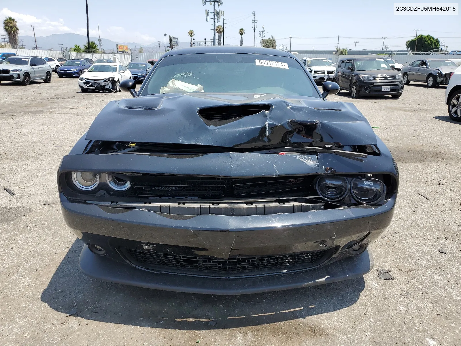 2C3CDZFJ5MH642015 2021 Dodge Challenger R/T Scat Pack