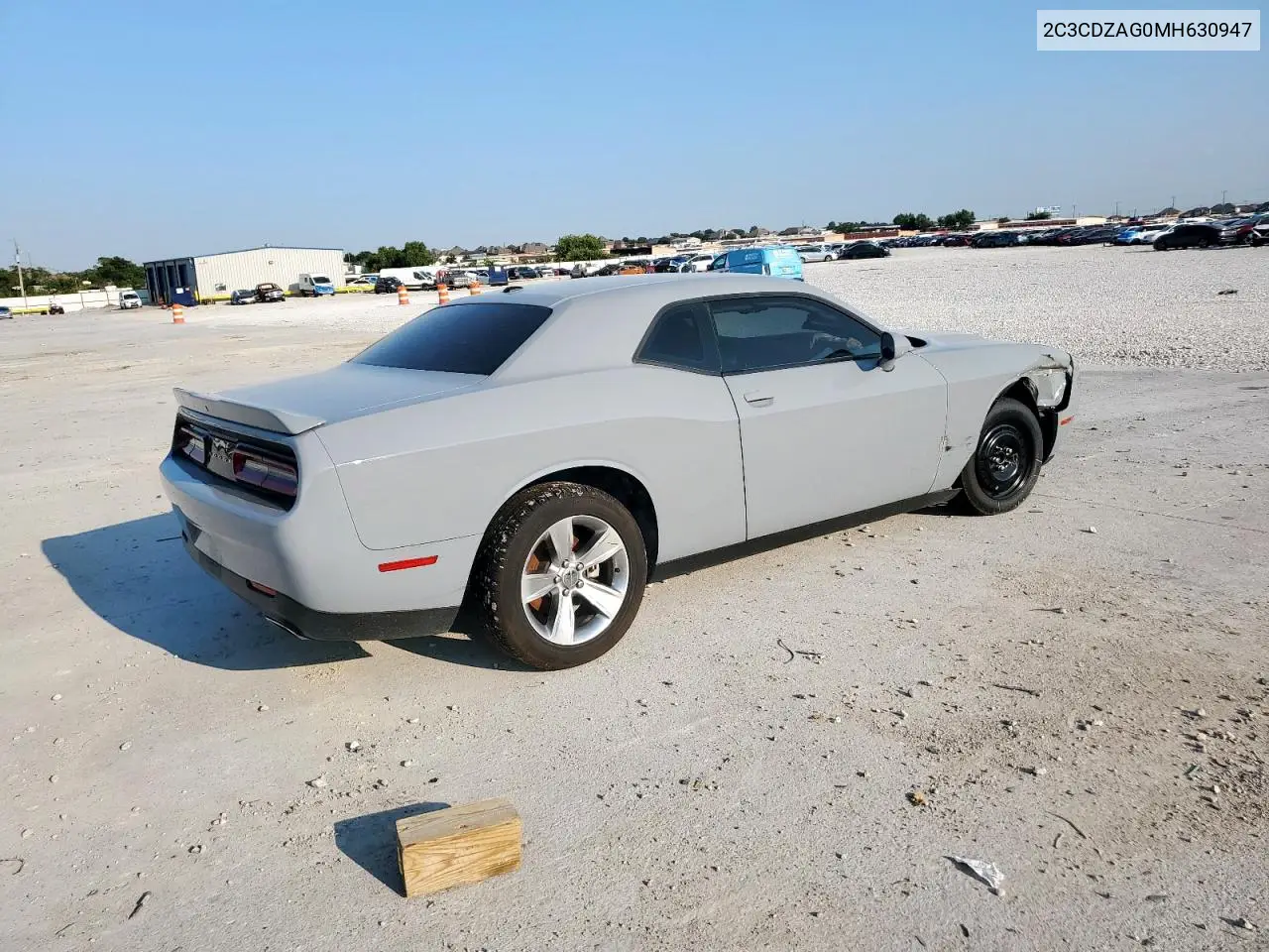 2C3CDZAG0MH630947 2021 Dodge Challenger Sxt