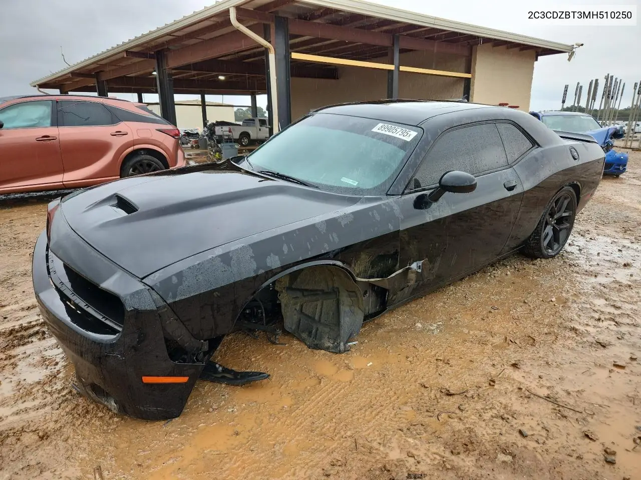 2C3CDZBT3MH510250 2021 Dodge Challenger R/T
