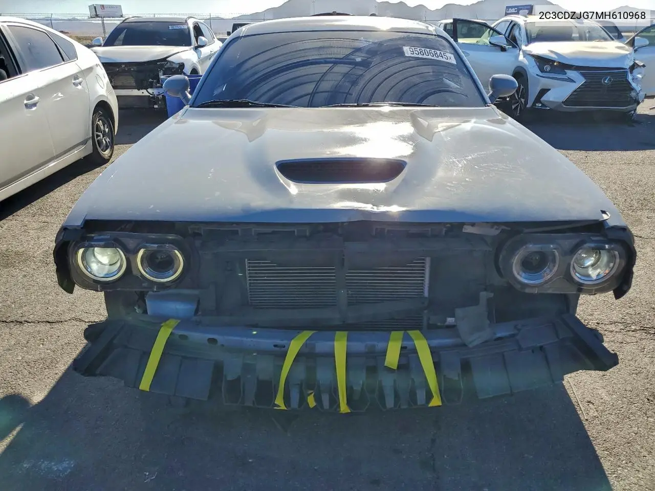 2C3CDZJG7MH610968 2021 Dodge Challenger Gt