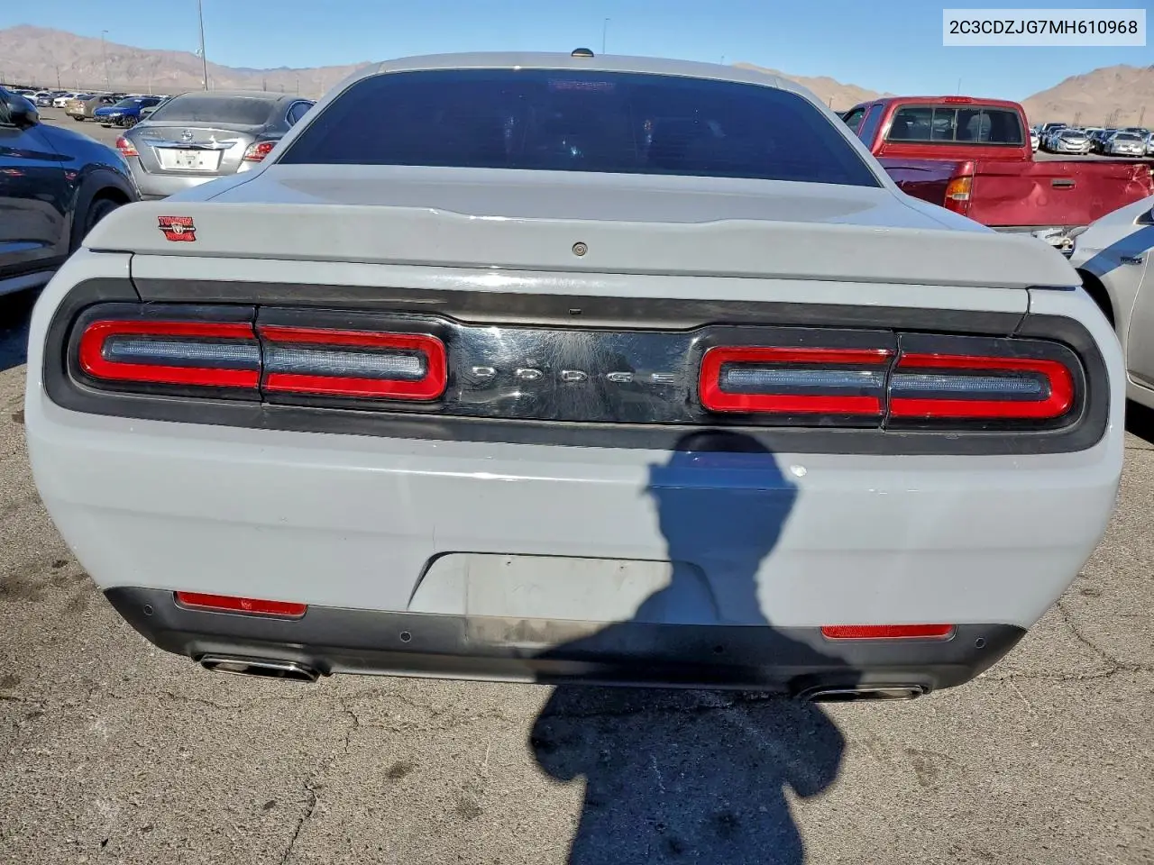 2C3CDZJG7MH610968 2021 Dodge Challenger Gt