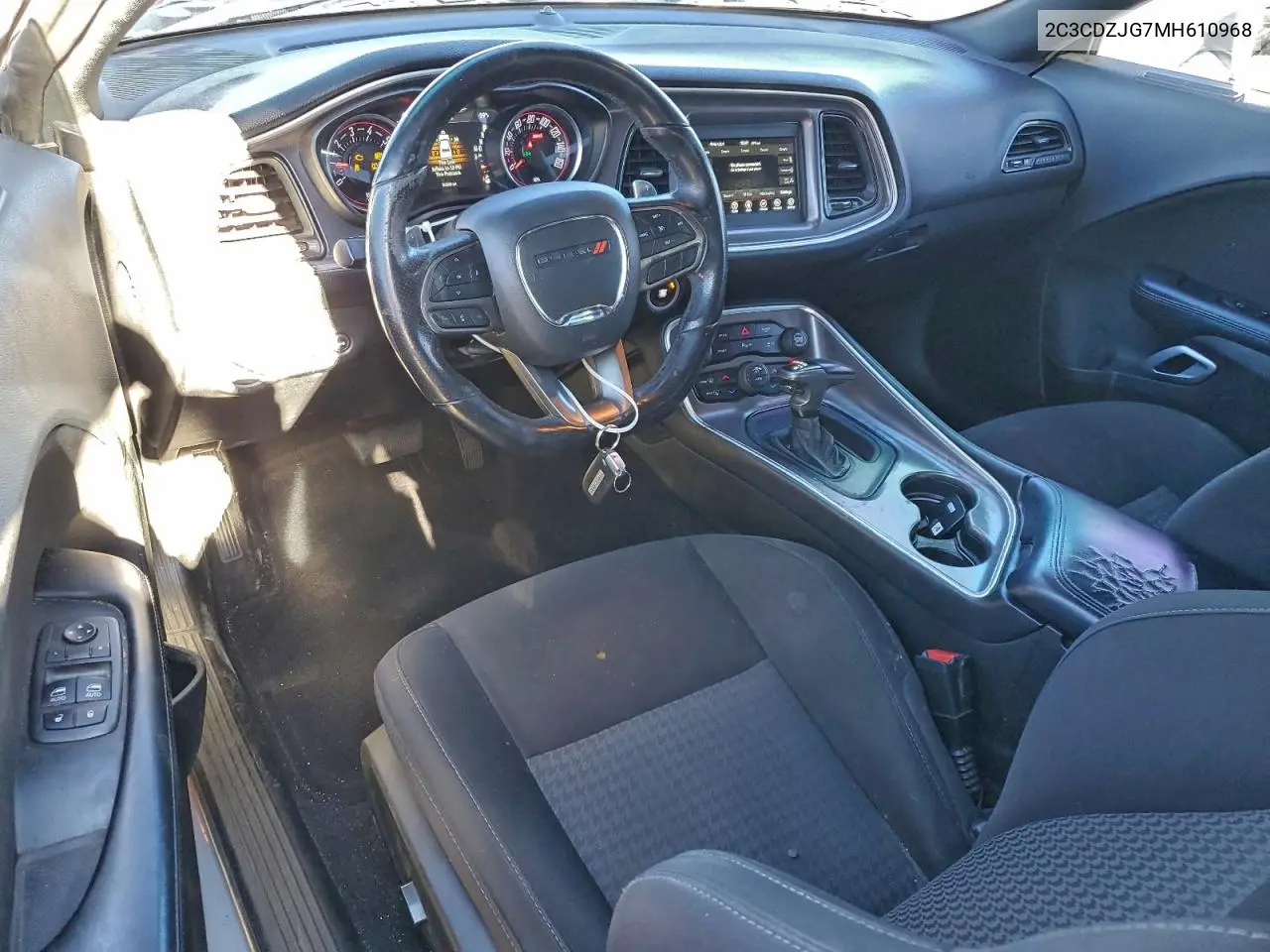 2C3CDZJG7MH610968 2021 Dodge Challenger Gt