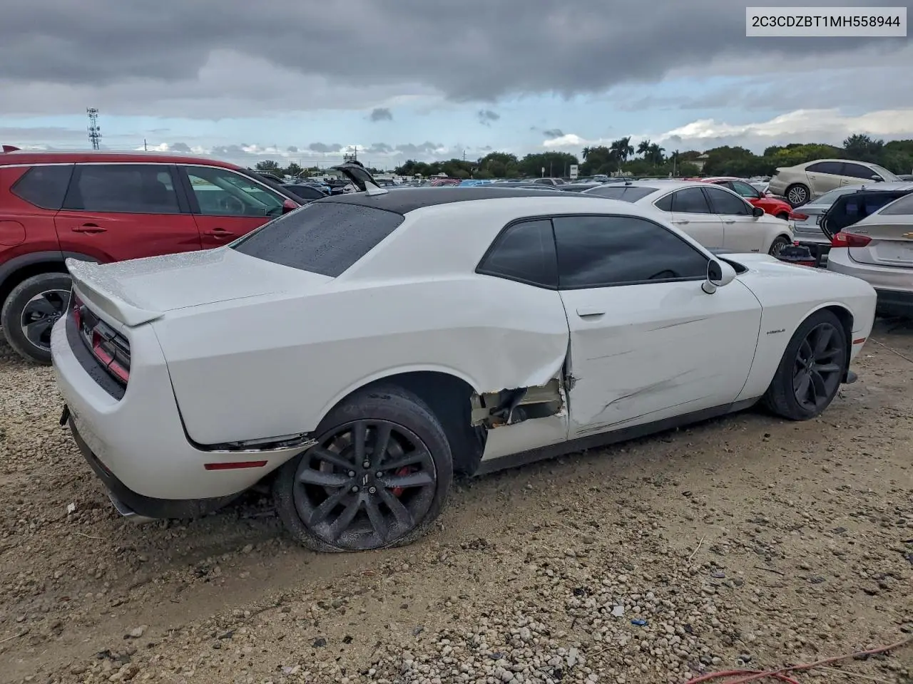 2C3CDZBT1MH558944 2021 Dodge Challenger R/T