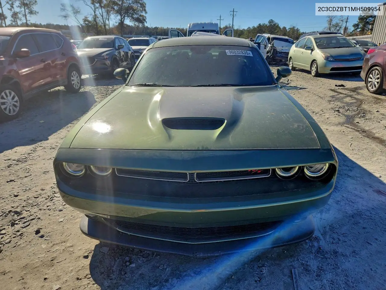 2C3CDZBT1MH509954 2021 Dodge Challenger R/T