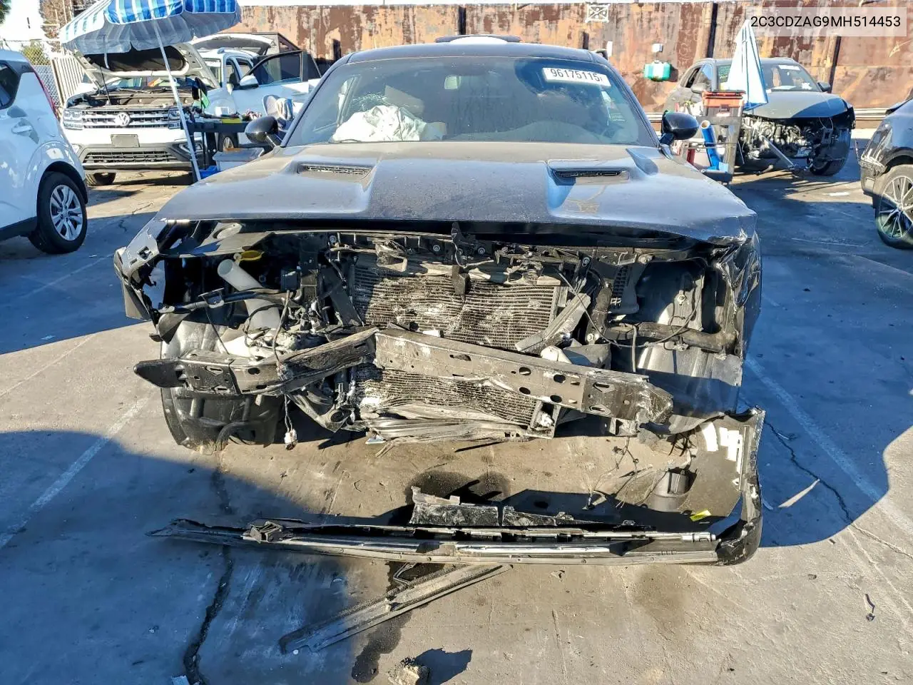 2C3CDZAG9MH514453 2021 Dodge Challenger Sxt
