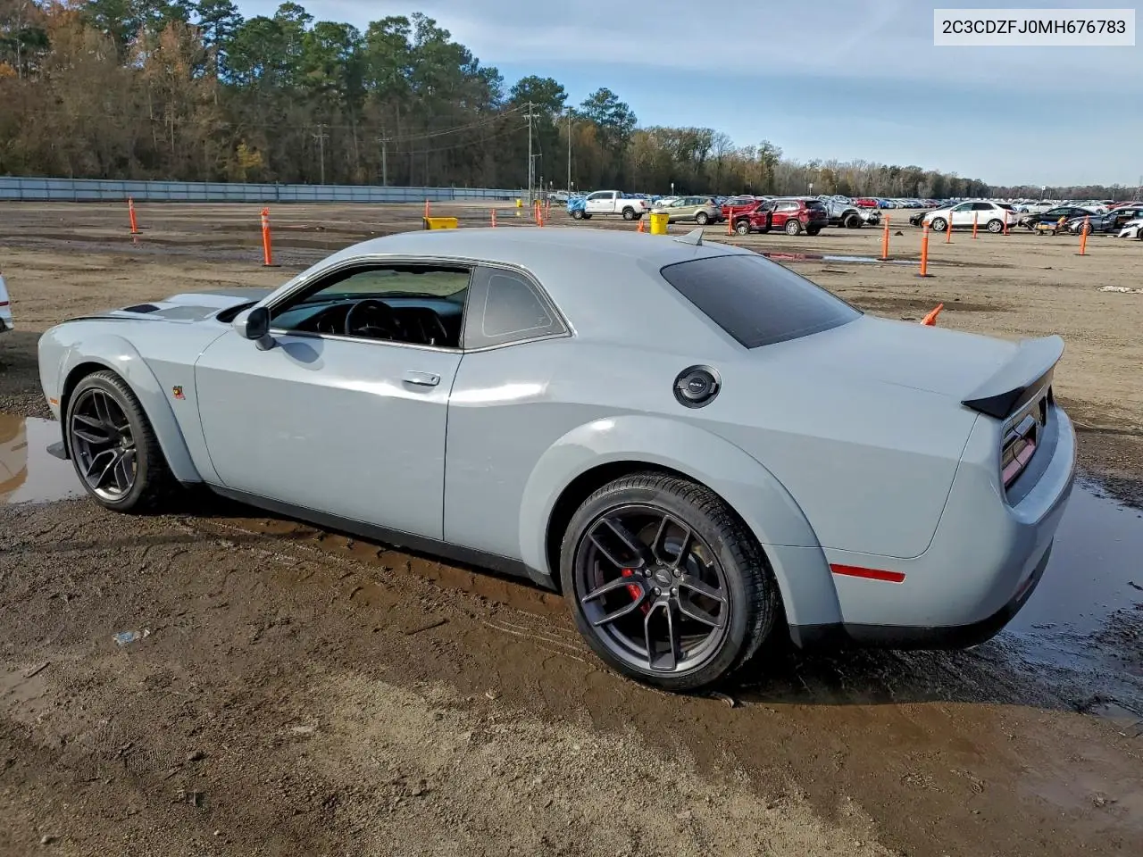 2C3CDZFJ0MH676783 2021 Dodge Challenger R