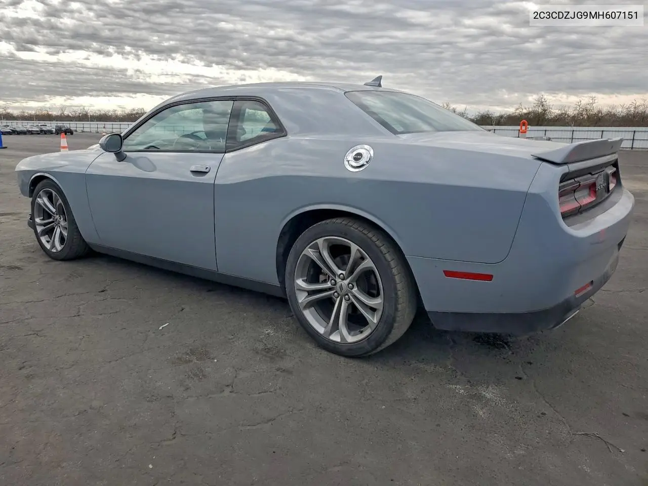 2C3CDZJG9MH607151 2021 Dodge Challenger Gt