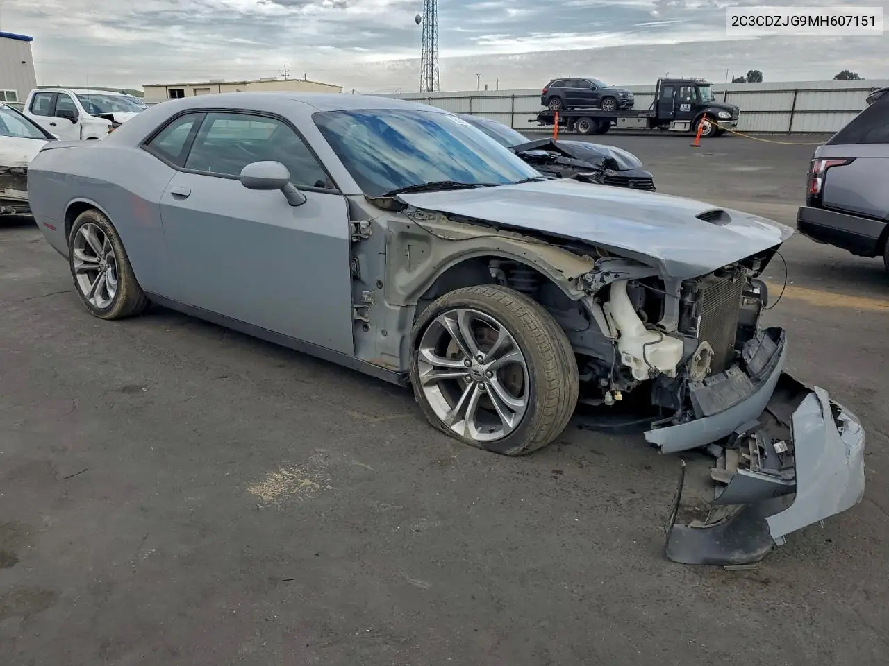 2C3CDZJG9MH607151 2021 Dodge Challenger Gt