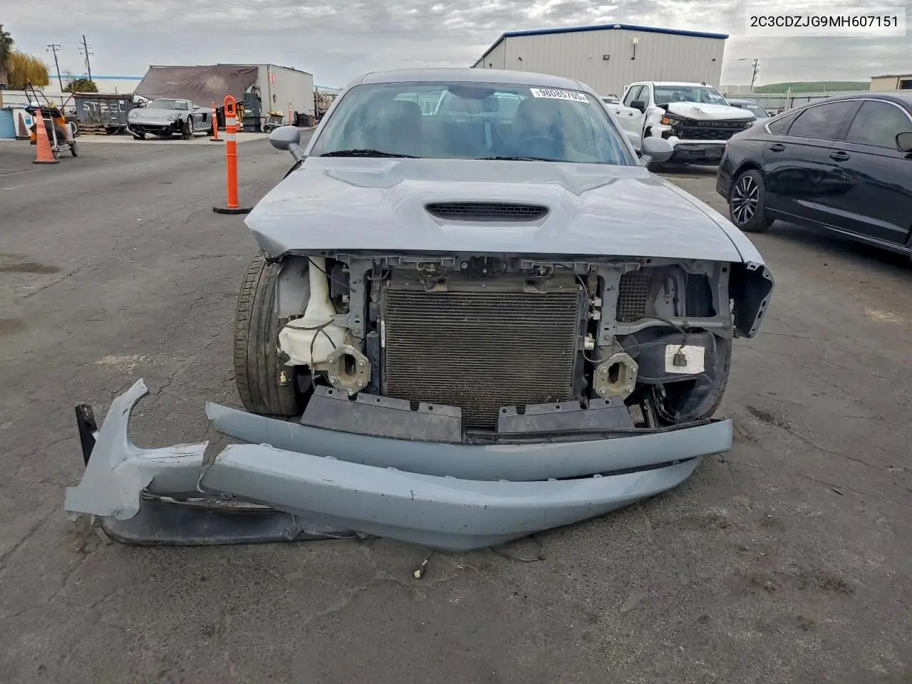 2C3CDZJG9MH607151 2021 Dodge Challenger Gt