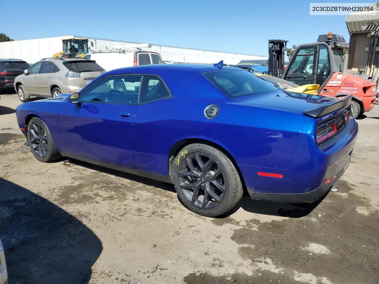 2C3CDZBT9NH230754 2022 Dodge Challenger R/T