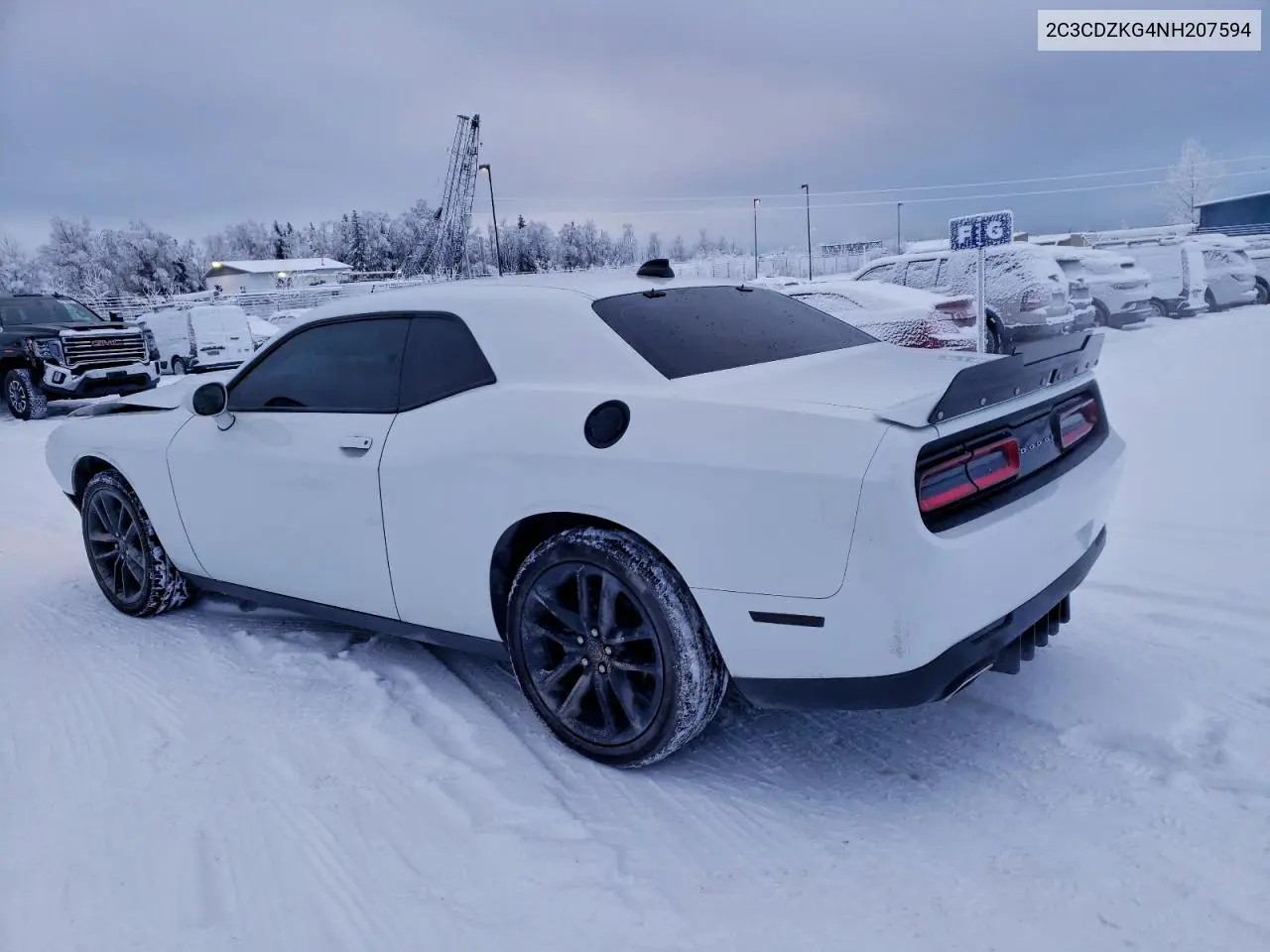 2C3CDZKG4NH207594 2022 Dodge Challenger Gt