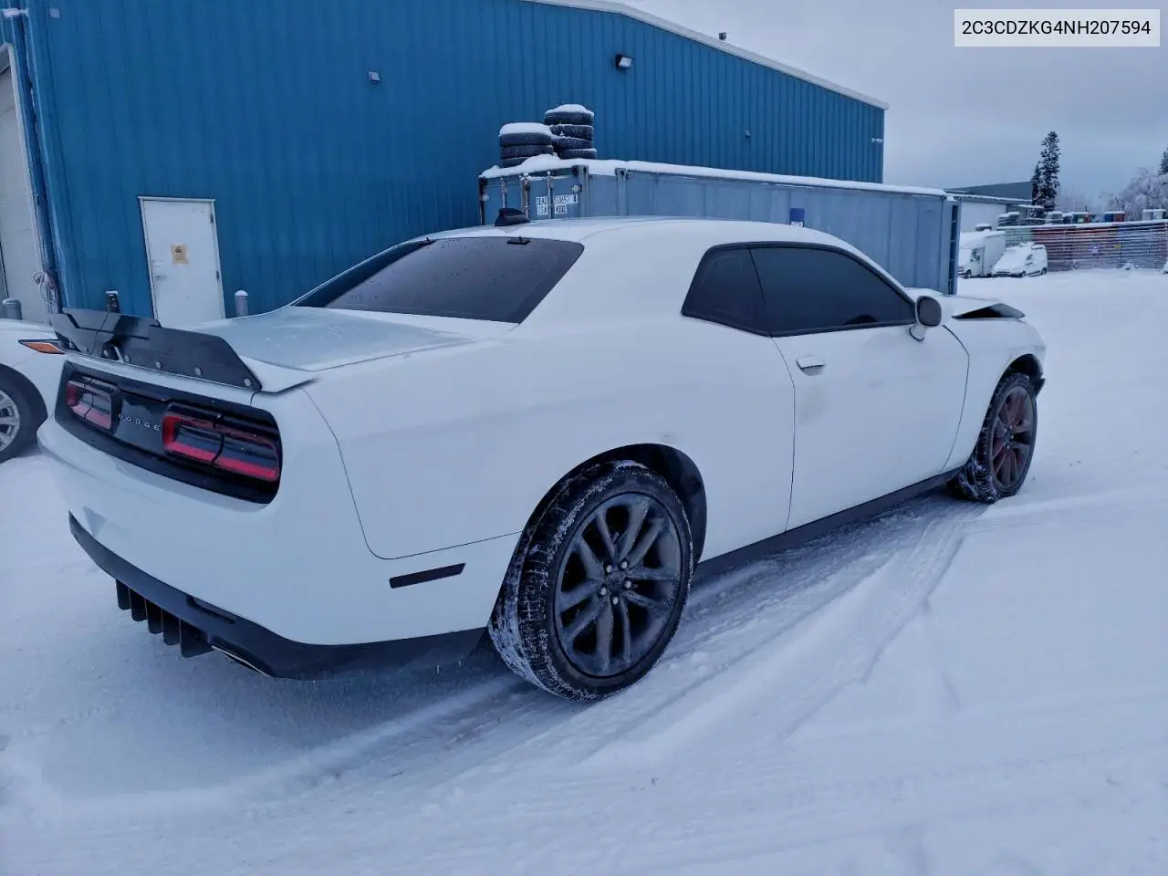 2C3CDZKG4NH207594 2022 Dodge Challenger Gt