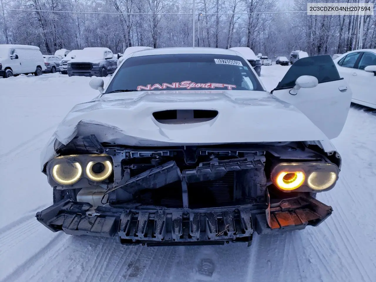 2C3CDZKG4NH207594 2022 Dodge Challenger Gt
