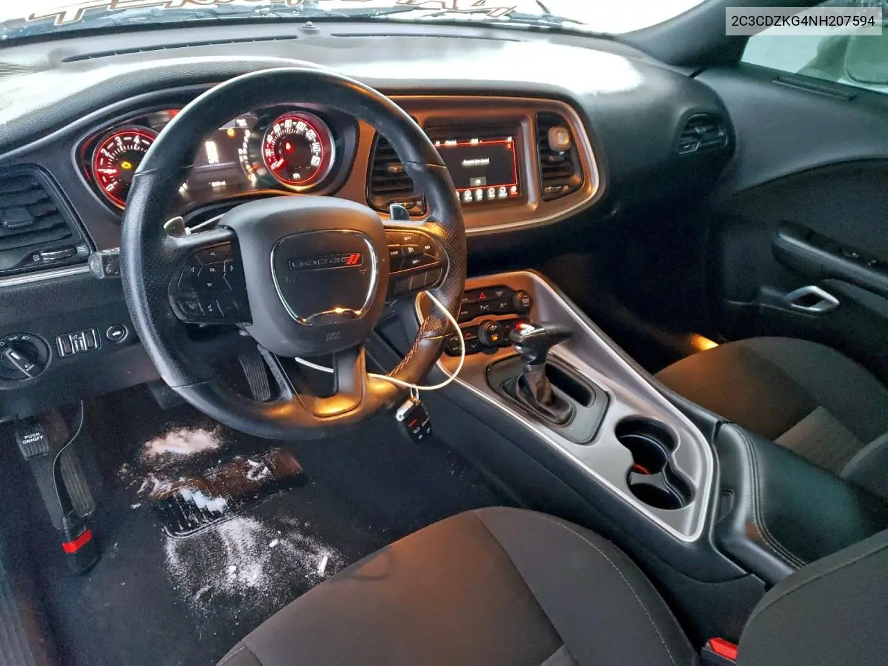 2C3CDZKG4NH207594 2022 Dodge Challenger Gt