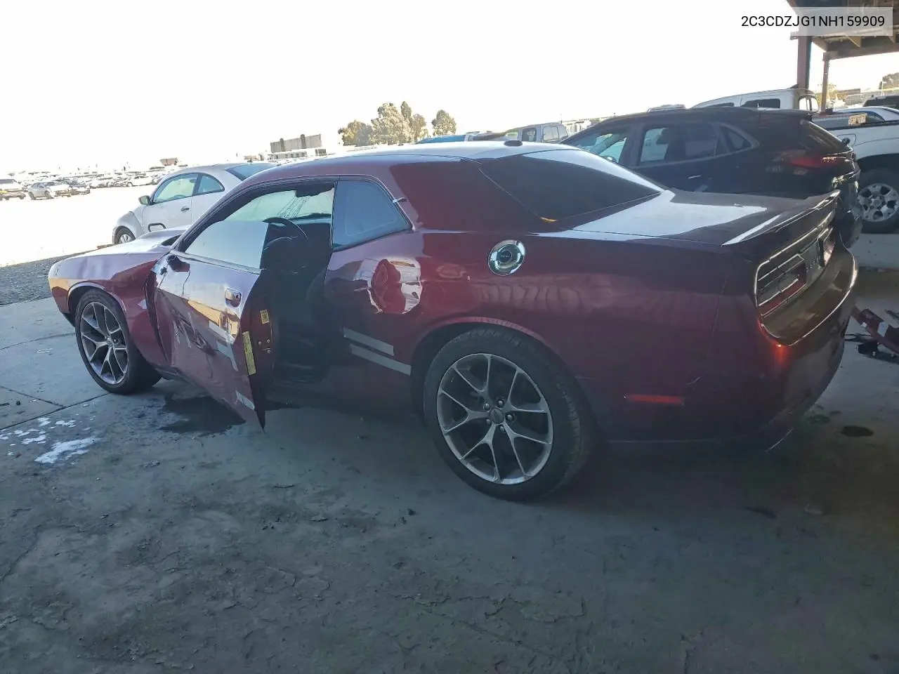 2C3CDZJG1NH159909 2022 Dodge Challenger Gt