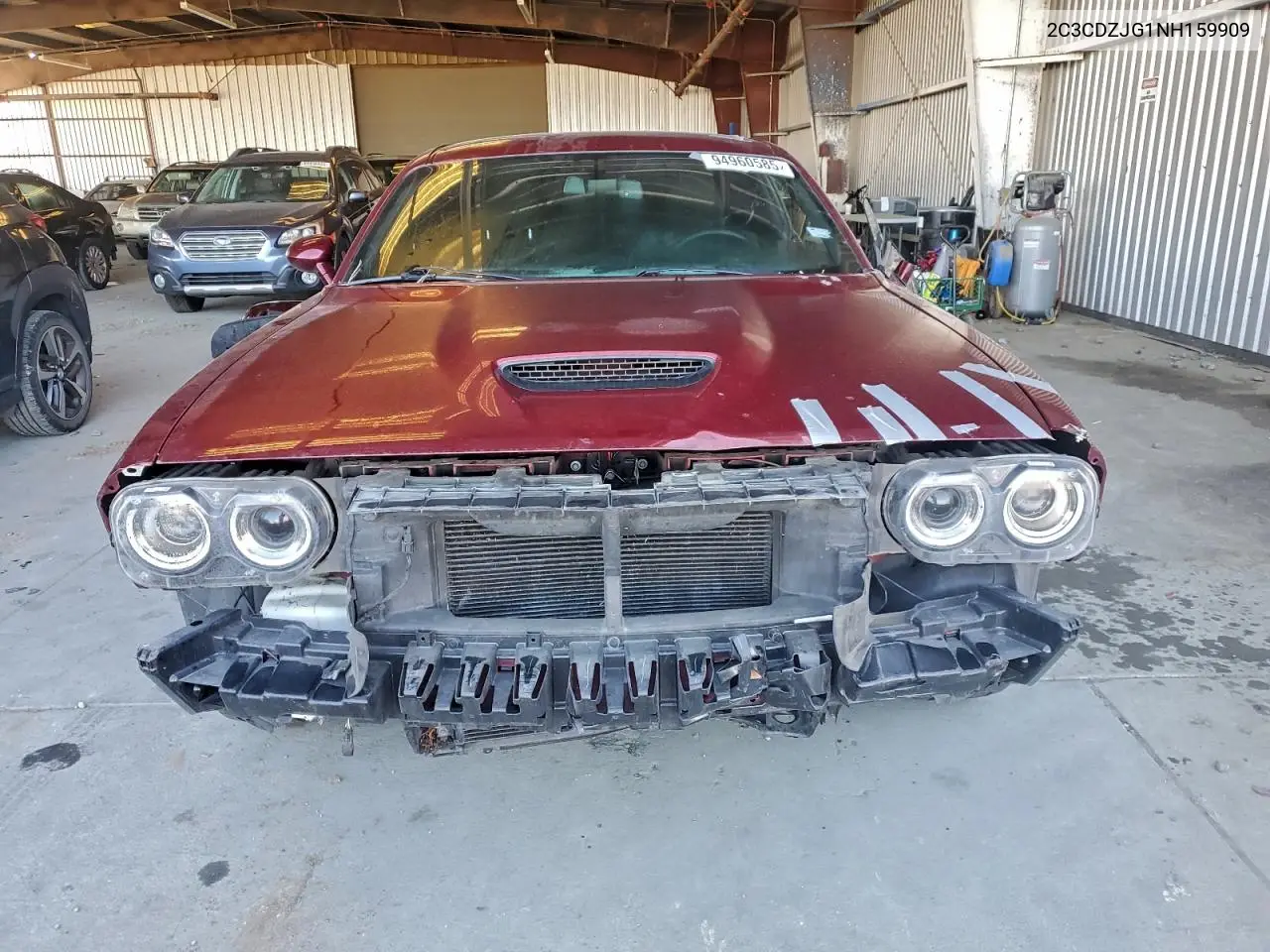 2C3CDZJG1NH159909 2022 Dodge Challenger Gt